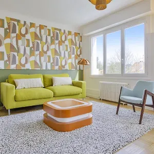Apartamento T3 Design Et Familial Avec Parking Proche Commodites